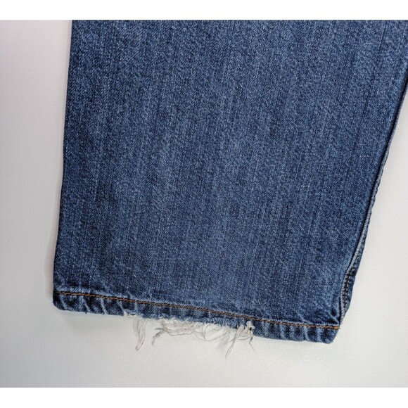 Tommy Bahama Standard Bootcut Jeans Mens 36x32 Blue Need Repair See Photo - Picture 16 of 16